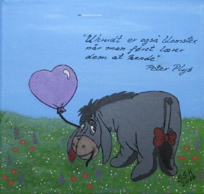 sel med hjerteballon